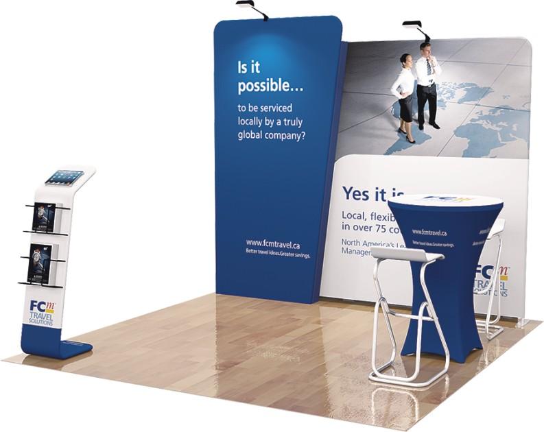 10 x 10ft Portable Exhibition Stand Display Booth ...